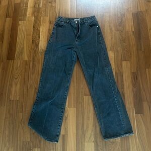 Rollas Heidi Black Wash Jeans